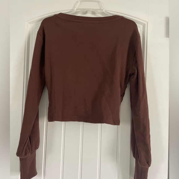 Anthropologie cropped sweatshirt size XS - Picture 6 of 6